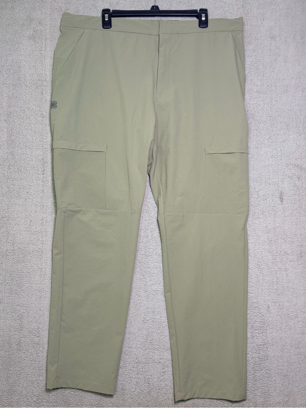 FLX Tapered Cargo Pants Men’s XXL Light Highland Green 4 Way Stretch NWT